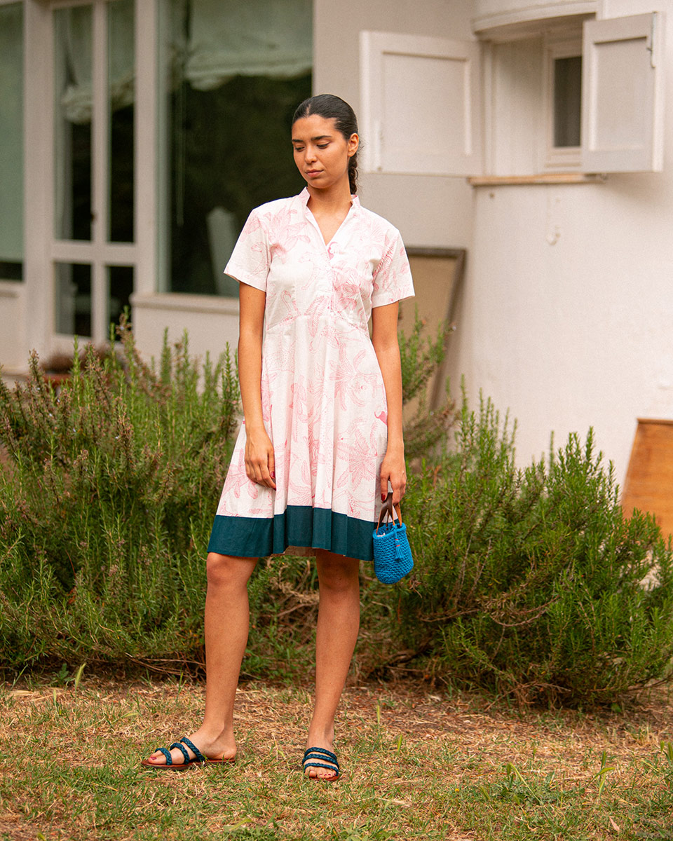 Abito Tropico Blu