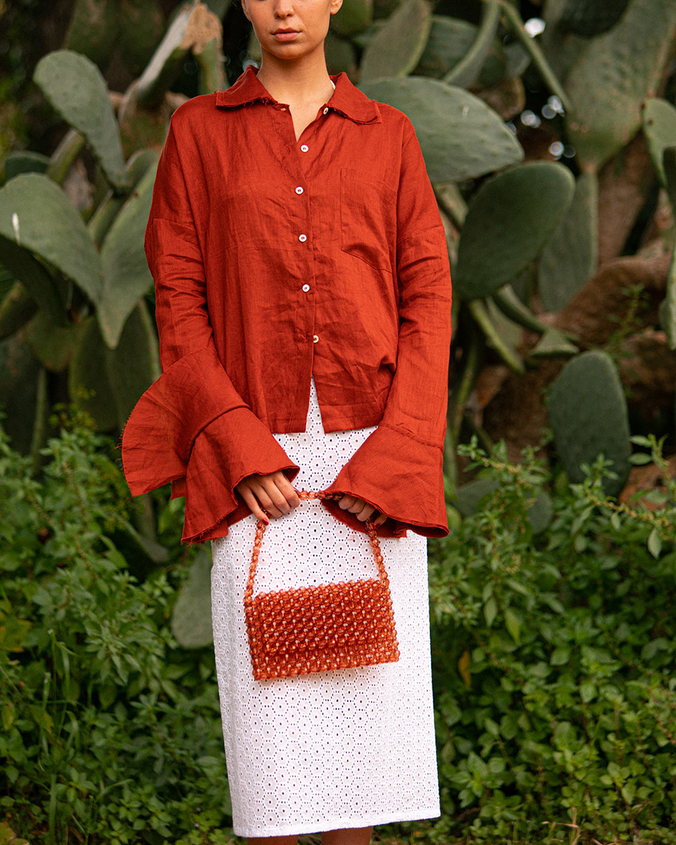 Camicia Serena Ruggine