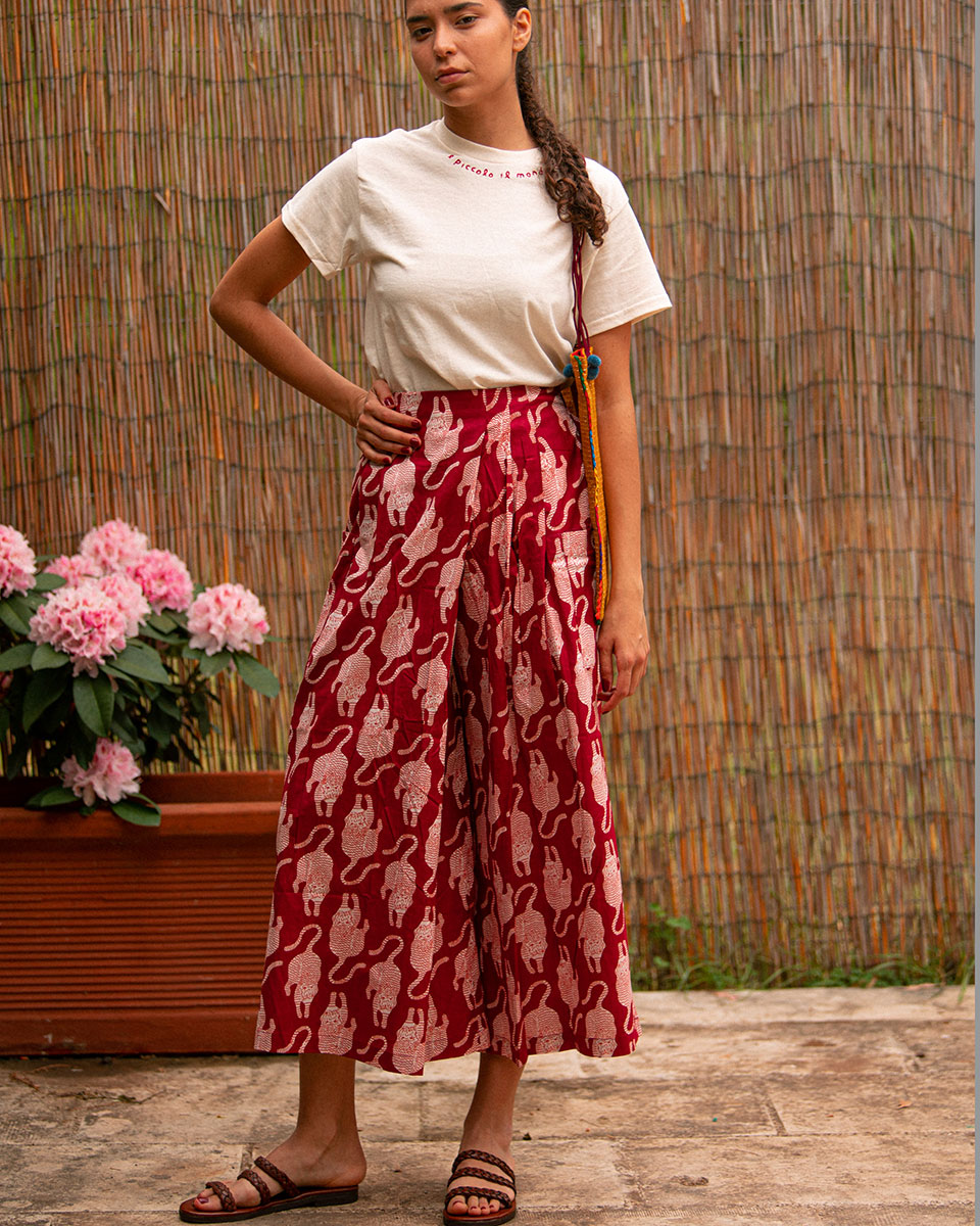 Pantalone Ruggito rosso